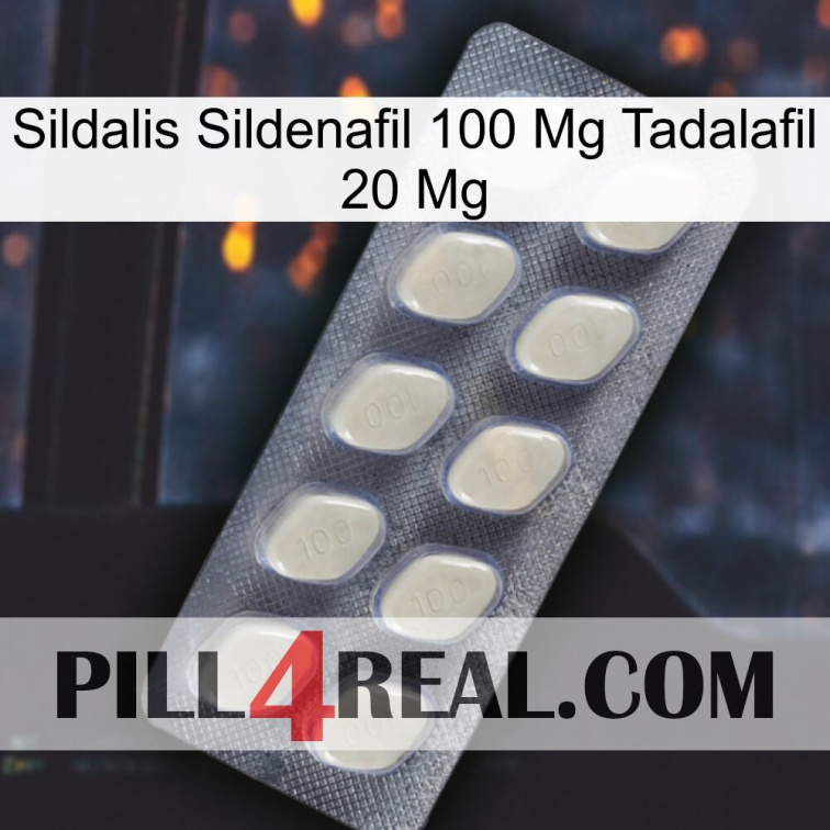 Sildalis Sildenafil 100Mg Tadalafil 20Mg 08